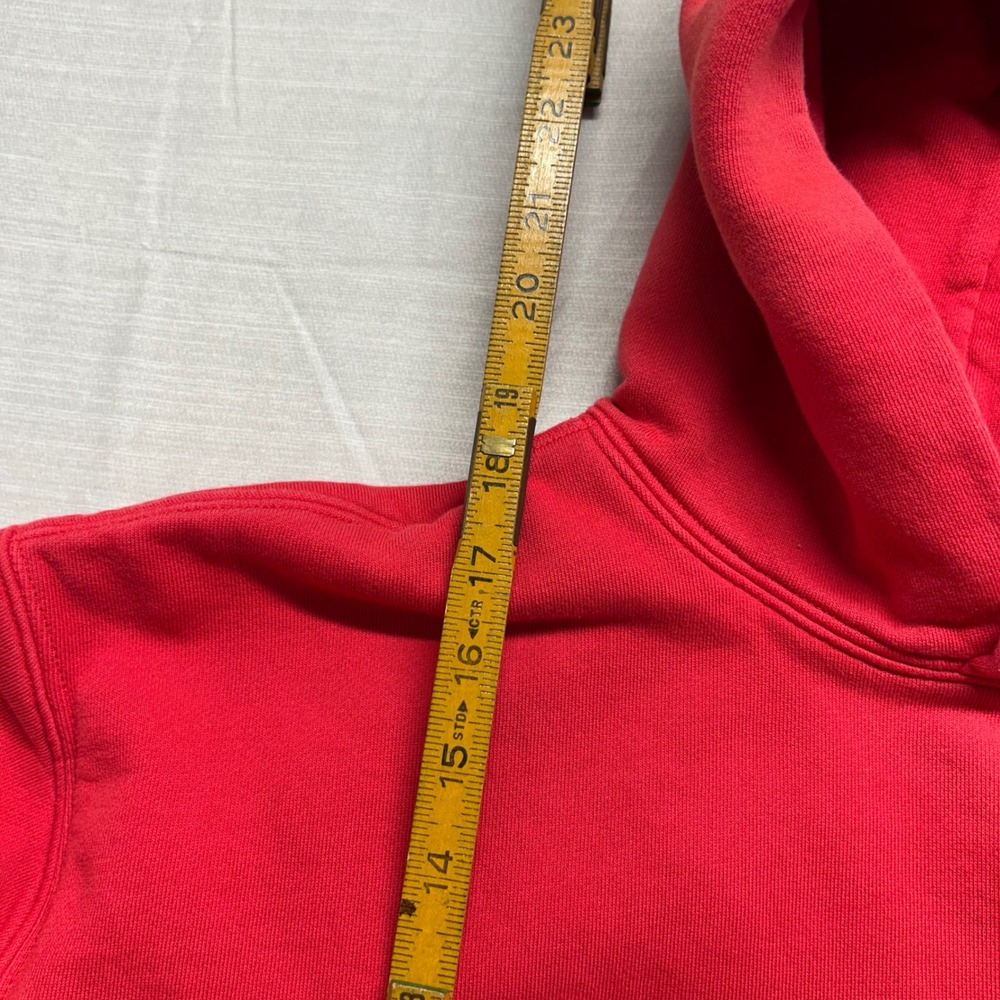 Yeezy Gap Double Layer Hoodie Red Kids Large 701378-00 FA21 Sweatshirt - Picture 8 of 8